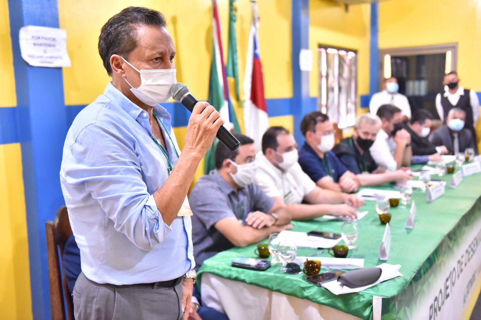 14 Dep. Adjuto Afonso integrou comitiva que discutiu política econômica sustentável para o Sul do Amazonas