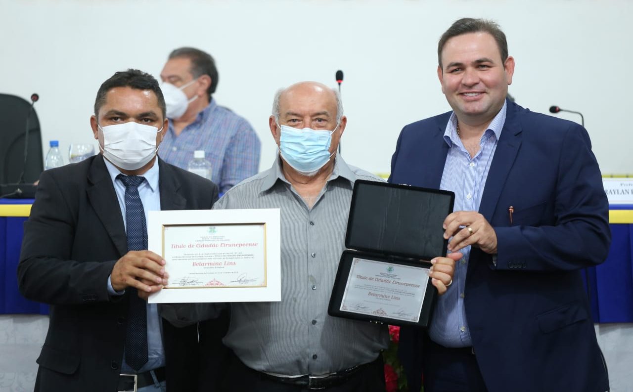05 Dep. Belarmino Lins homenageado com o Título de Cidadão Honorário de Eirunepé e1644251597300