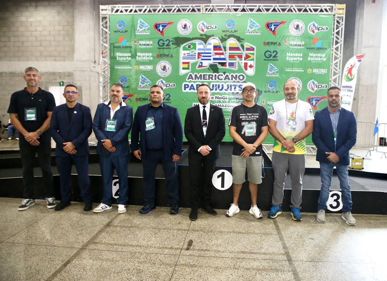 Daniel Almeida esteve presente no Campeonato Pan Americano de Jiu Jitsu Paradesportivo GI e NOGI
