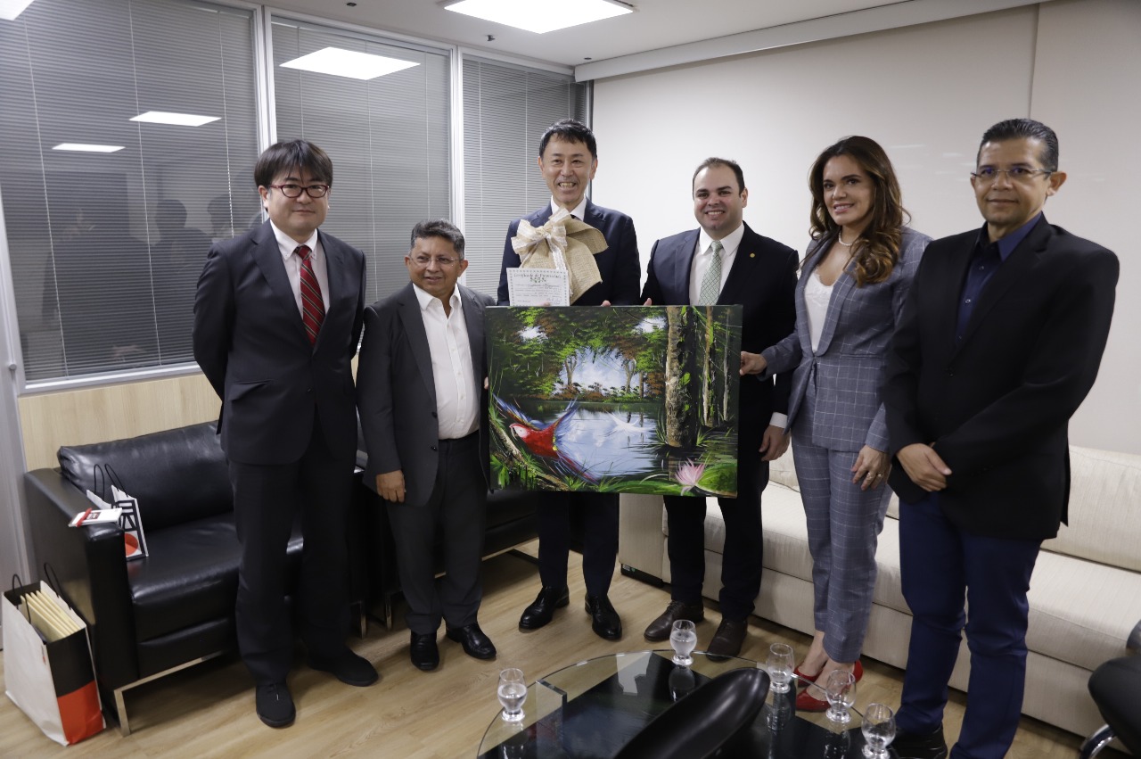 Assembleia Legislativa do Amazonas recebe a visita do consul geral do Japao em Manaus para fortalecimento de lacos bilaterais Foto Danilo Mello Aleam