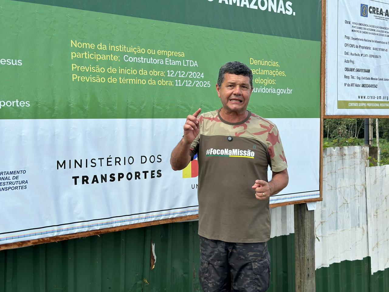 Comandante Dan lamenta que rodovias do Amazonas tenham ficado de fora dos leiloes do Governo Federal