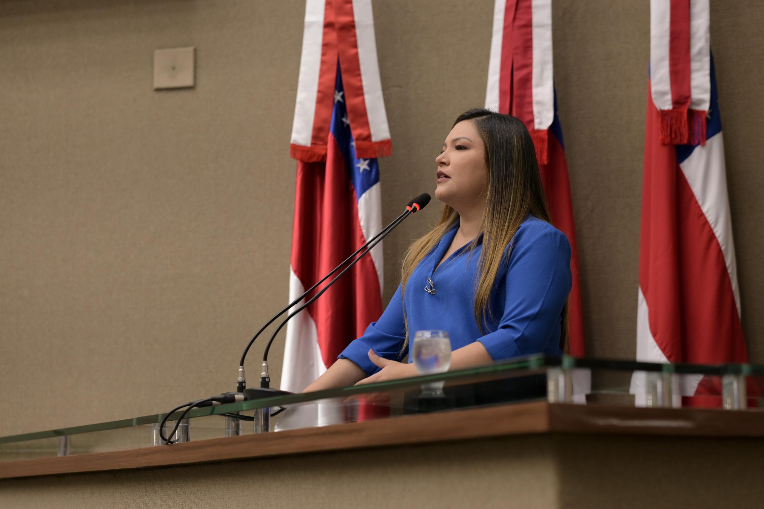 Deputada Joana Darc defende a criacao da Secretaria de Protecao e Bem estar Animal no Amazonas Foto Matheus Ponce scaled