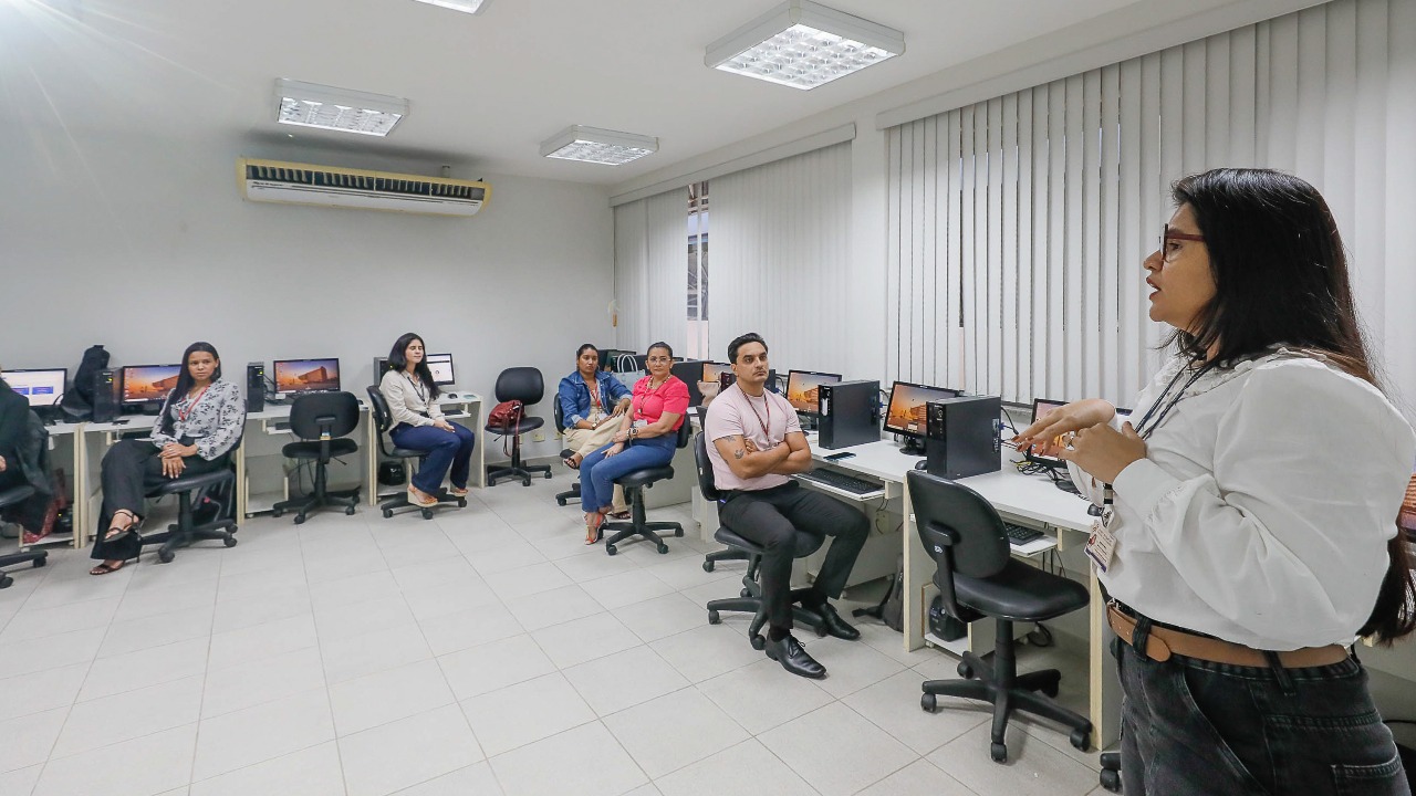 Servidores da Aleam concluem treinamento para o Sistema de Apoio ao Processo Legislativo Foto Alberto Cesar Araujo Aleam