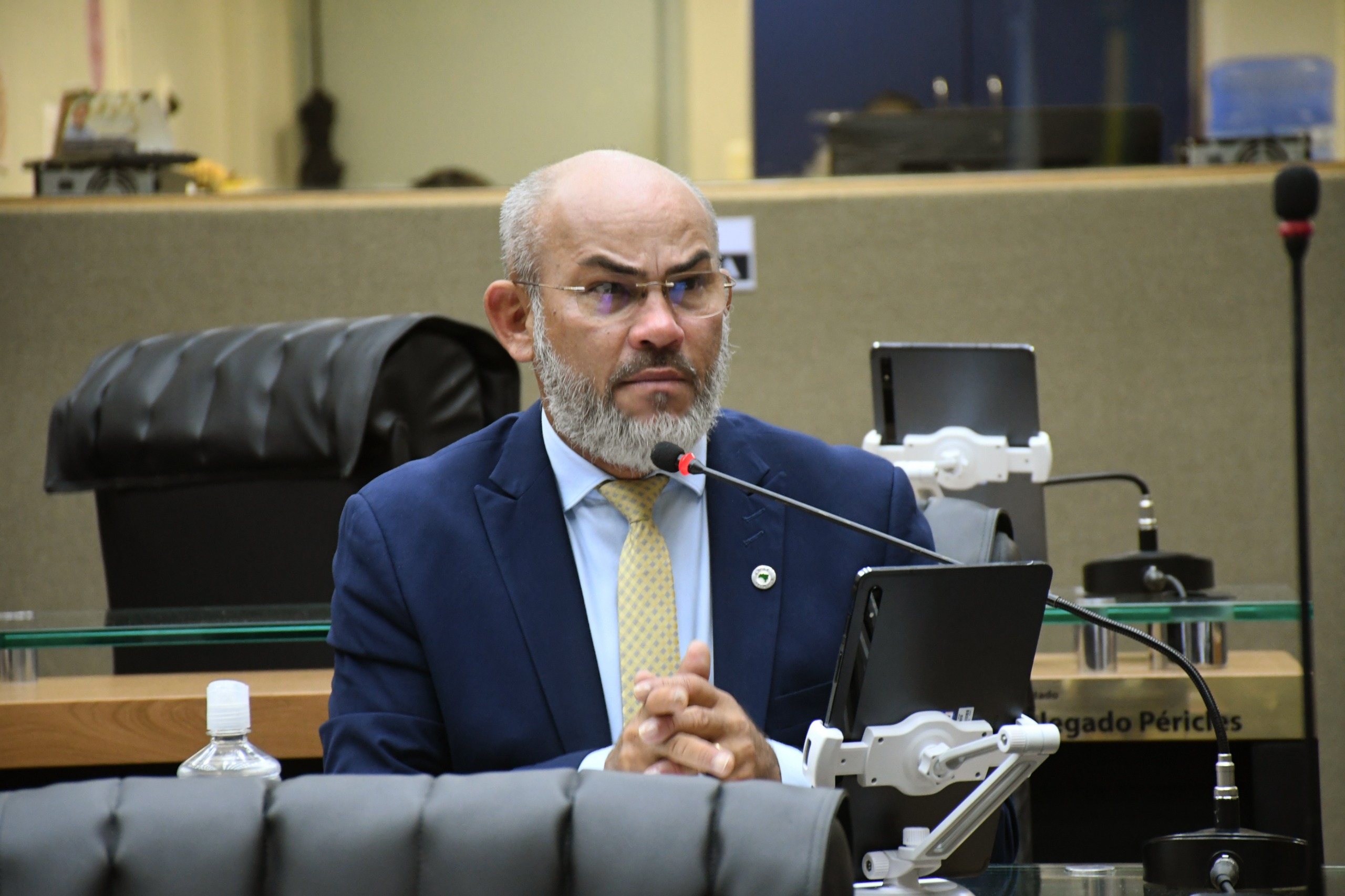 Deputado Cabo Maciel destaca importancia da Base Fluvial Arpao 3 para reforco da seguranca no interior do Amazonas Foto Paulo Ferraz