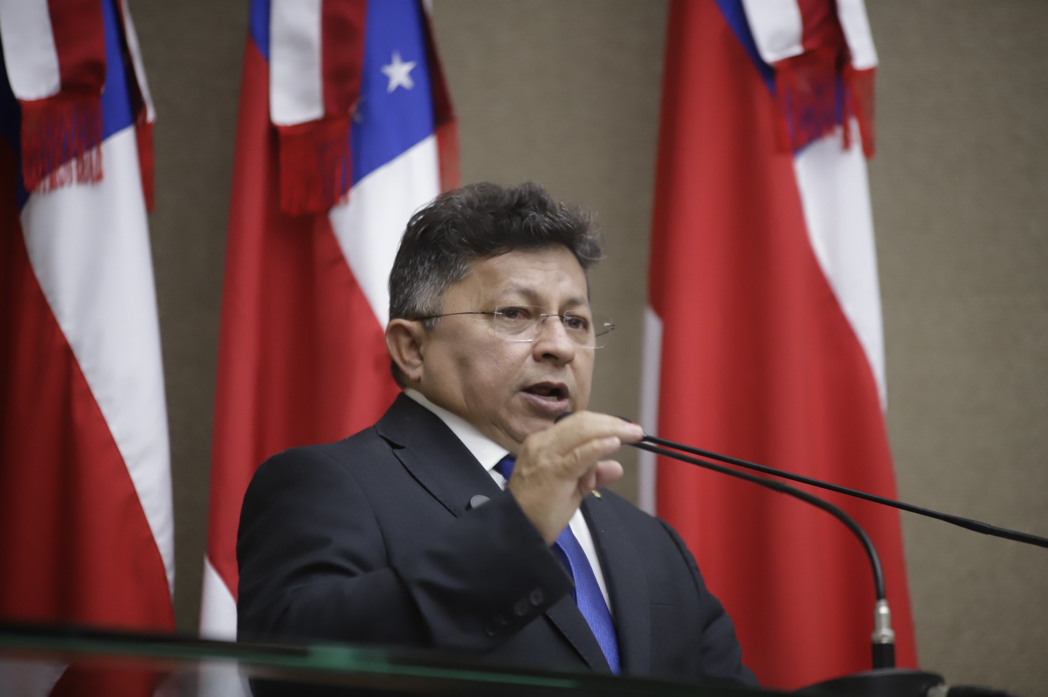 Deputado Sinesio Campos destaca assinatura de contrato para moradias populares em Manaus Foto Danilo Mello Aleam