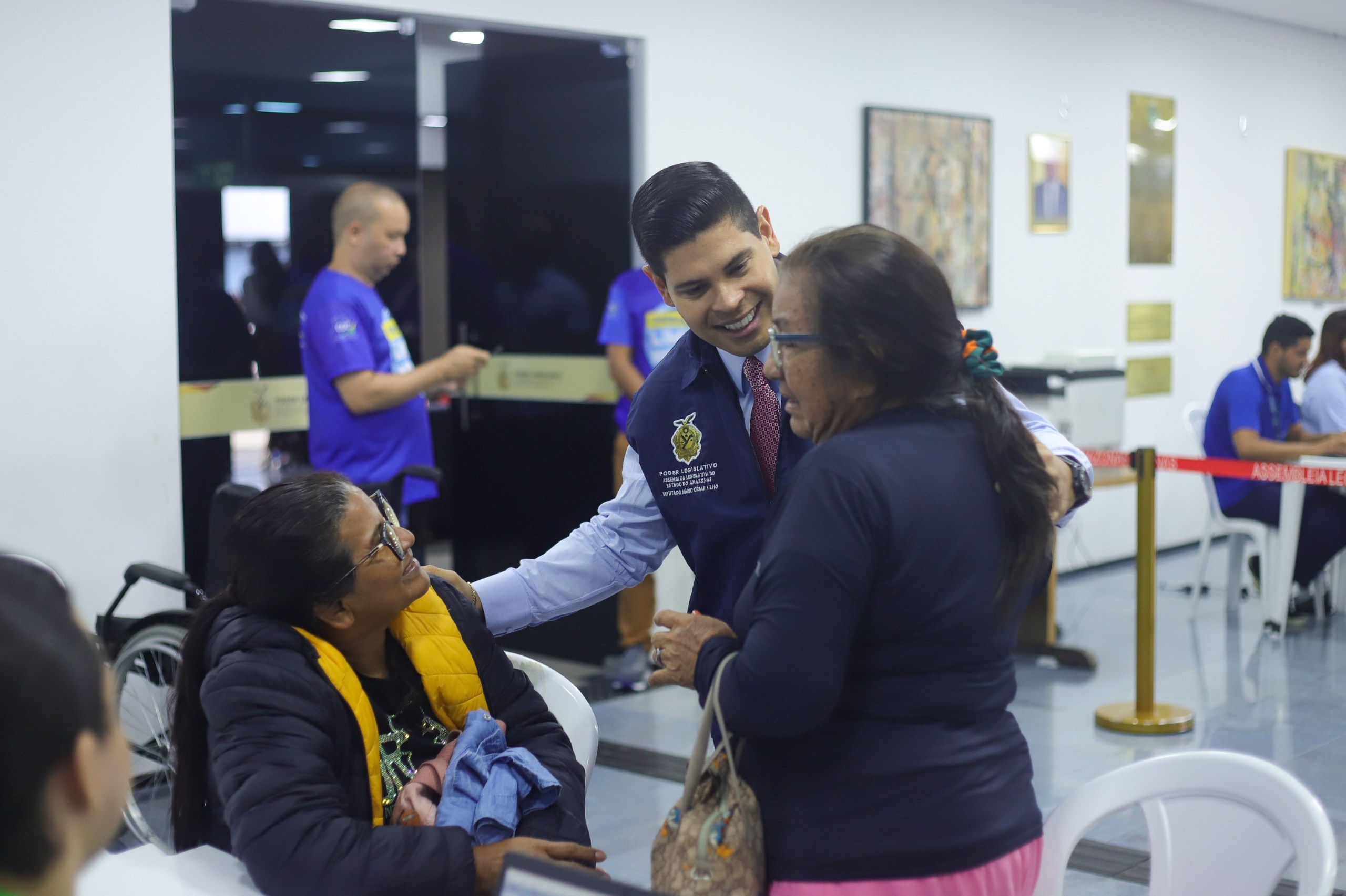 Por iniciativa do deputado Mario Cesar Filho Operacao Limpa Nome entra no penultimo dia com alta demanda Foto Leandro Cardoso