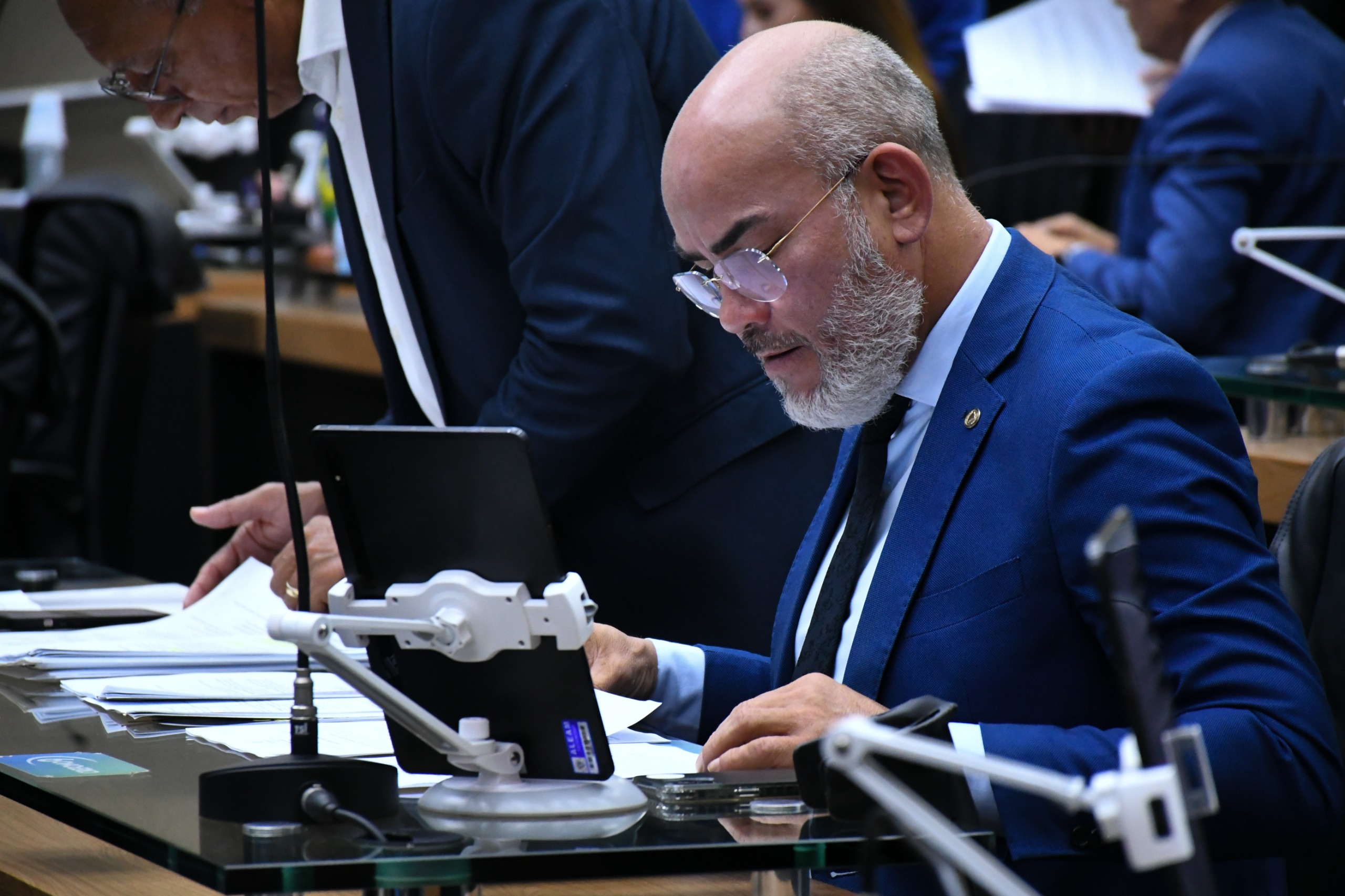 Cabo Maciel apresenta requerimento para implantacao de PAC em Novo Remanso Foto Paulo Ferraz