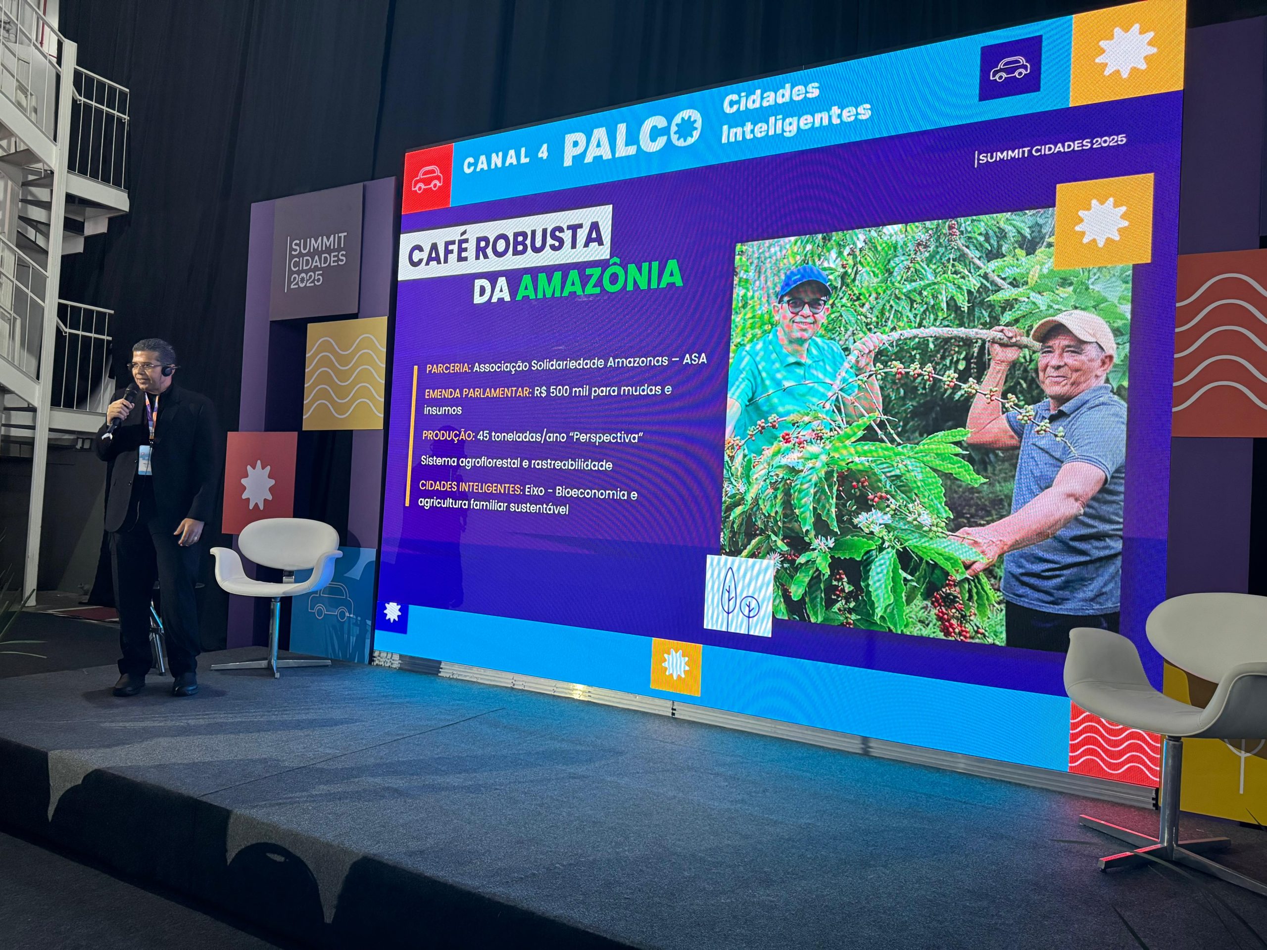 Deputado Joao Luiz leva palestra sobre ‘Amazonia Inteligente ao Summit Cidades 2025 scaled
