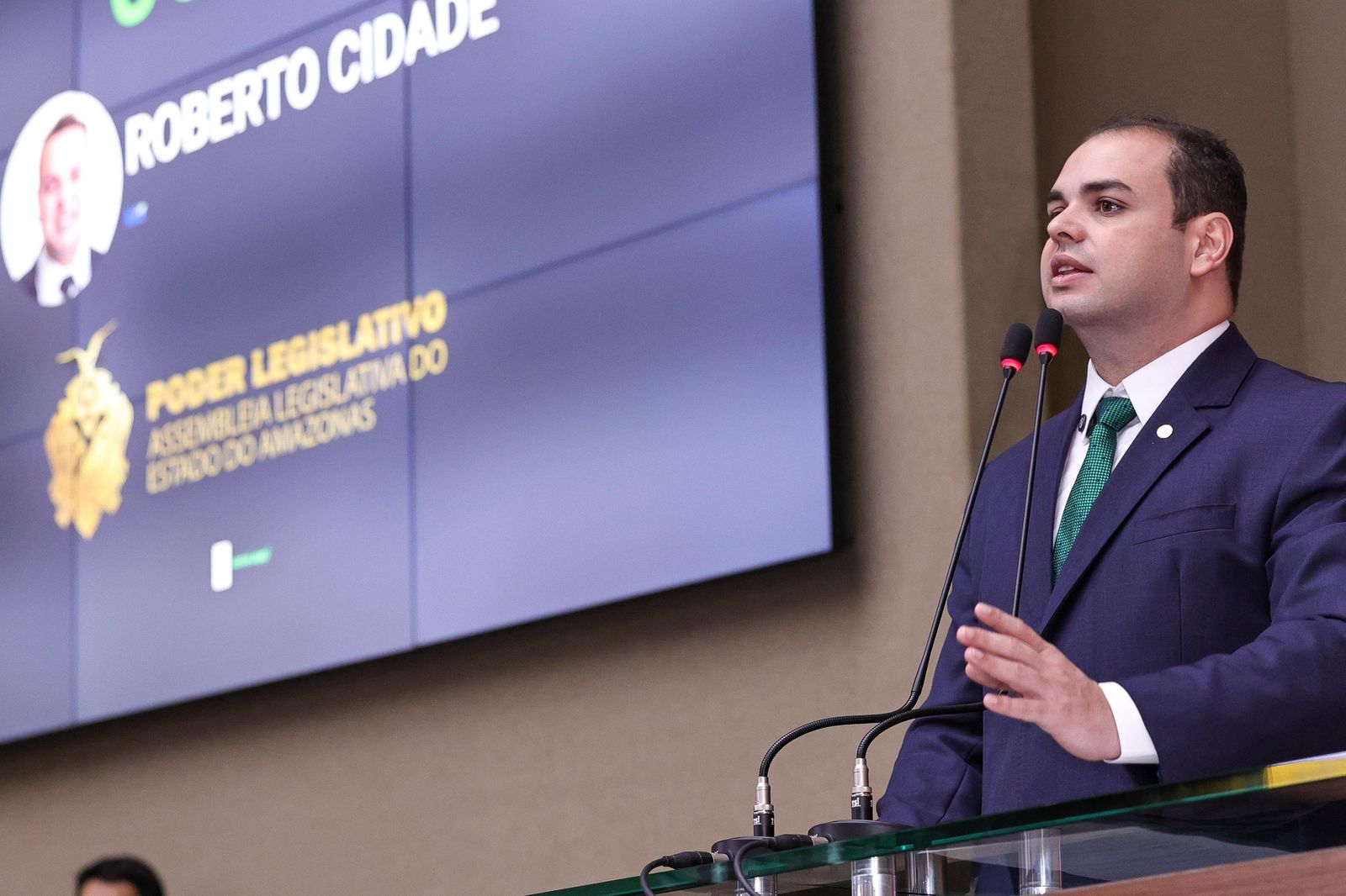 No Dia Mundial do Meio Ambiente Roberto Cidade reforca importancia da lei de sua autoria que combate o desperdicio de agua no Amazonas Foto Herick Pereira