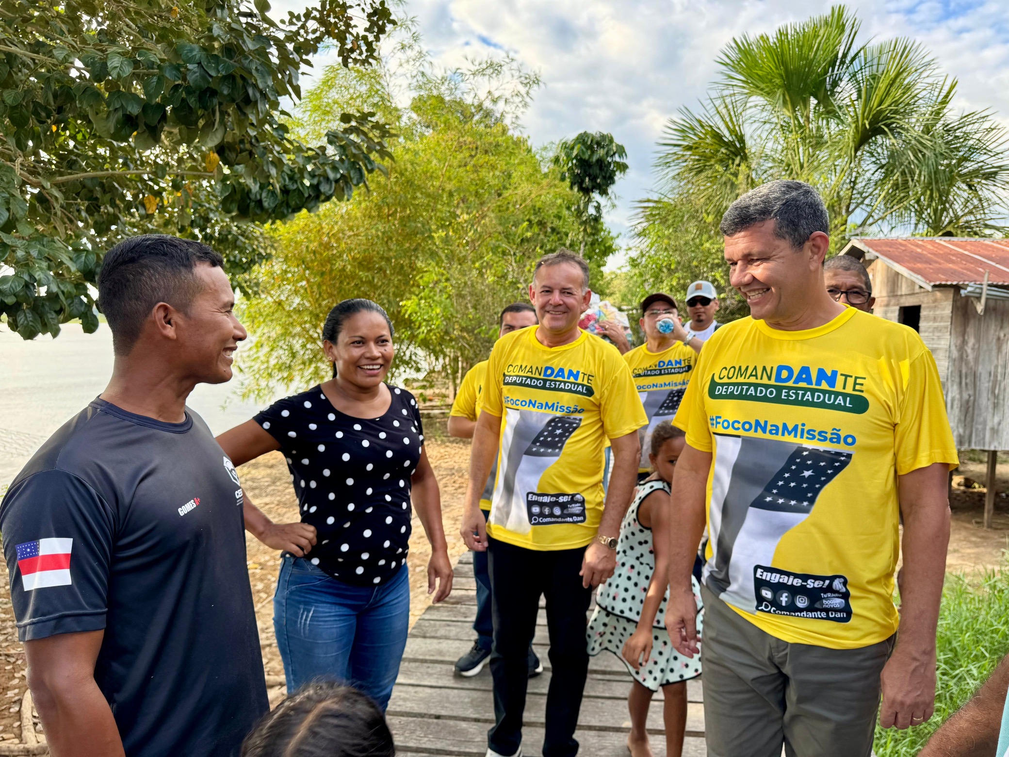 Comandante Dan se depara com o descaso com a populacao da regiao do Alto Solimoes