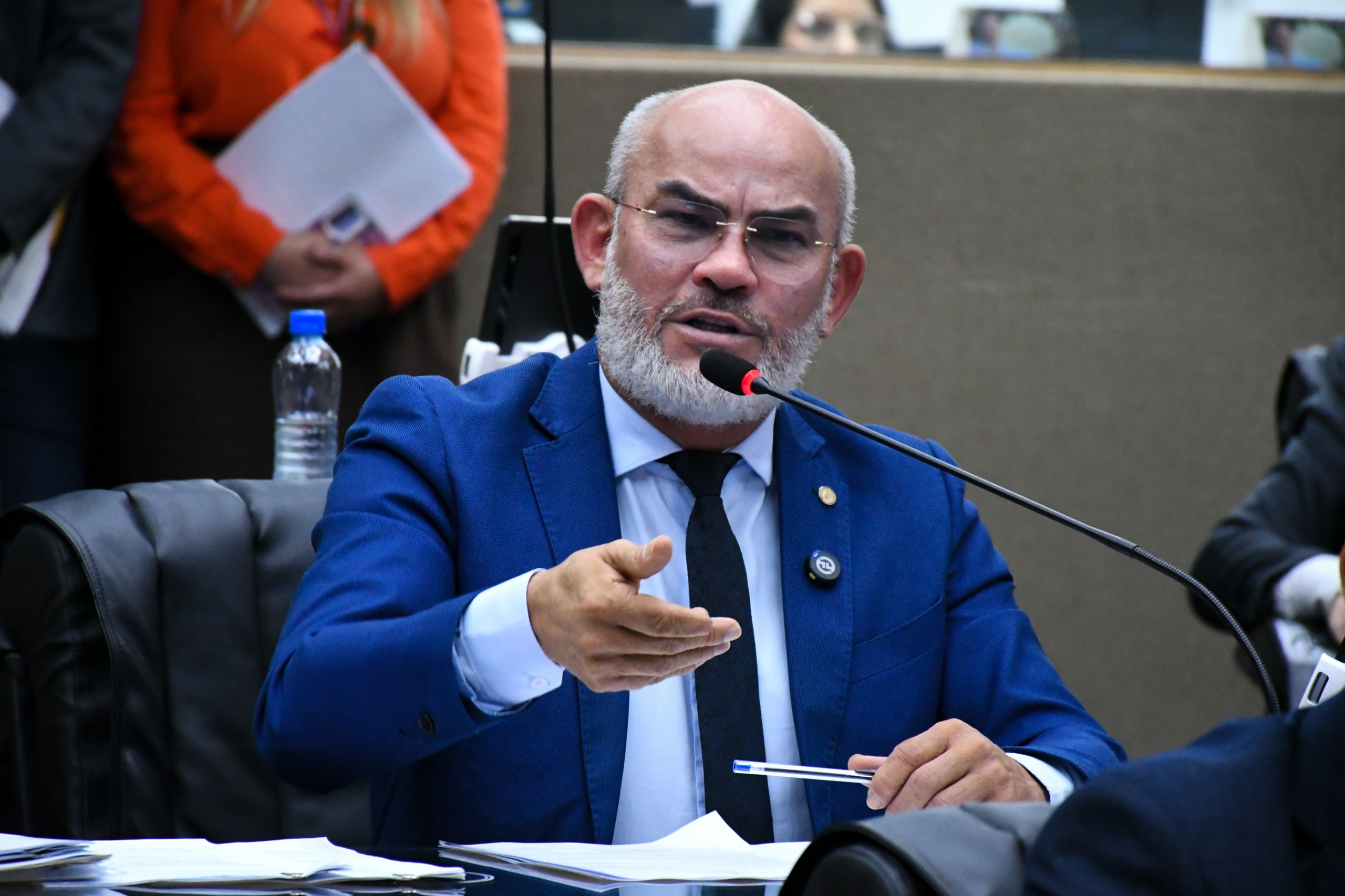 Deputado Cabo Maciel parabeniza posse da reitora da Ufam Tanara Lauschner e reforca apoio a educacao superior no Amazonas Foto Paulo Ferraz