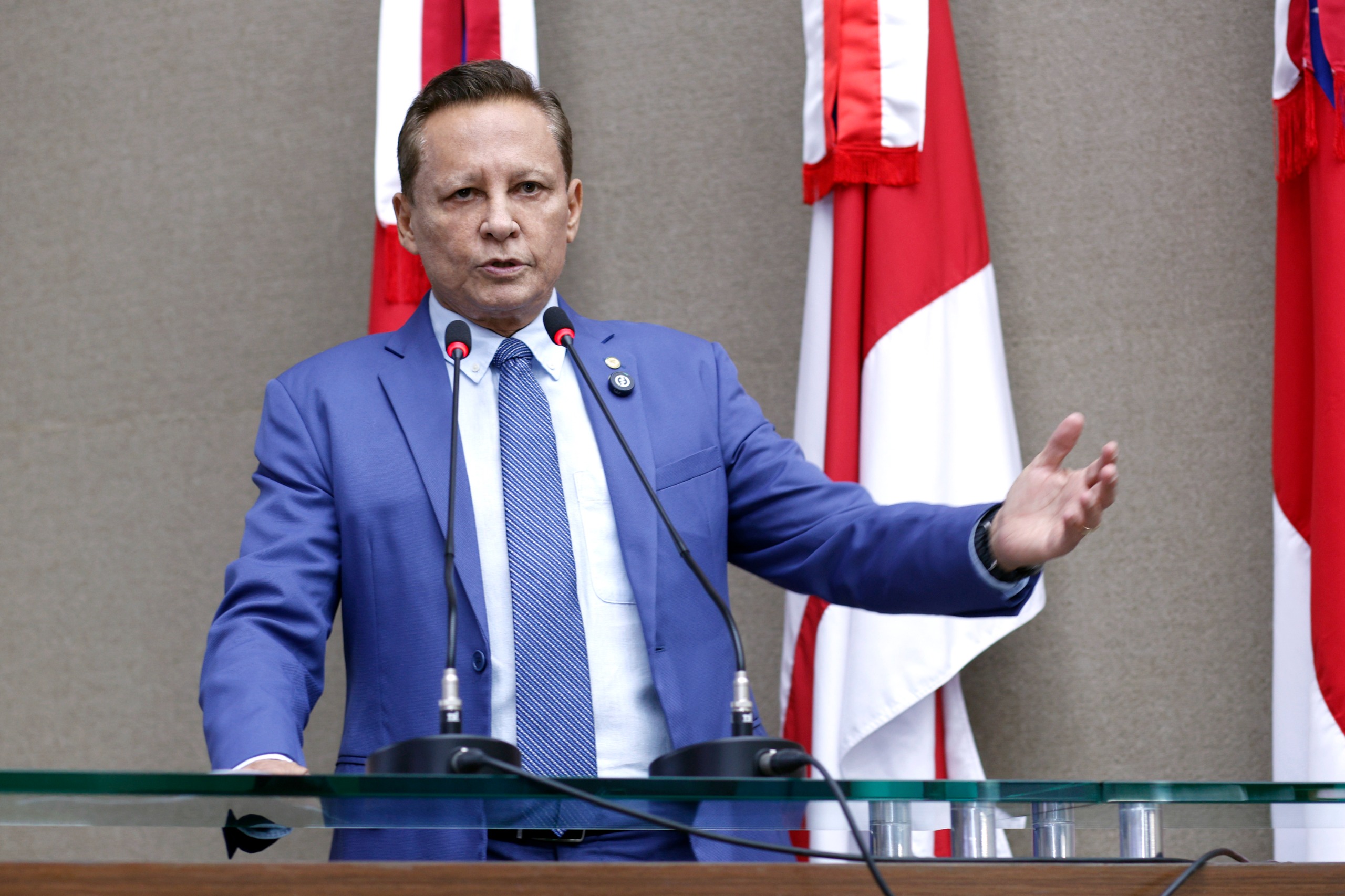 Adjuto Afonso fala sobre regularizacao fundiaria e zoneamento ecologico economico no retorno as sessoes plenarias Foto Ney Xavier