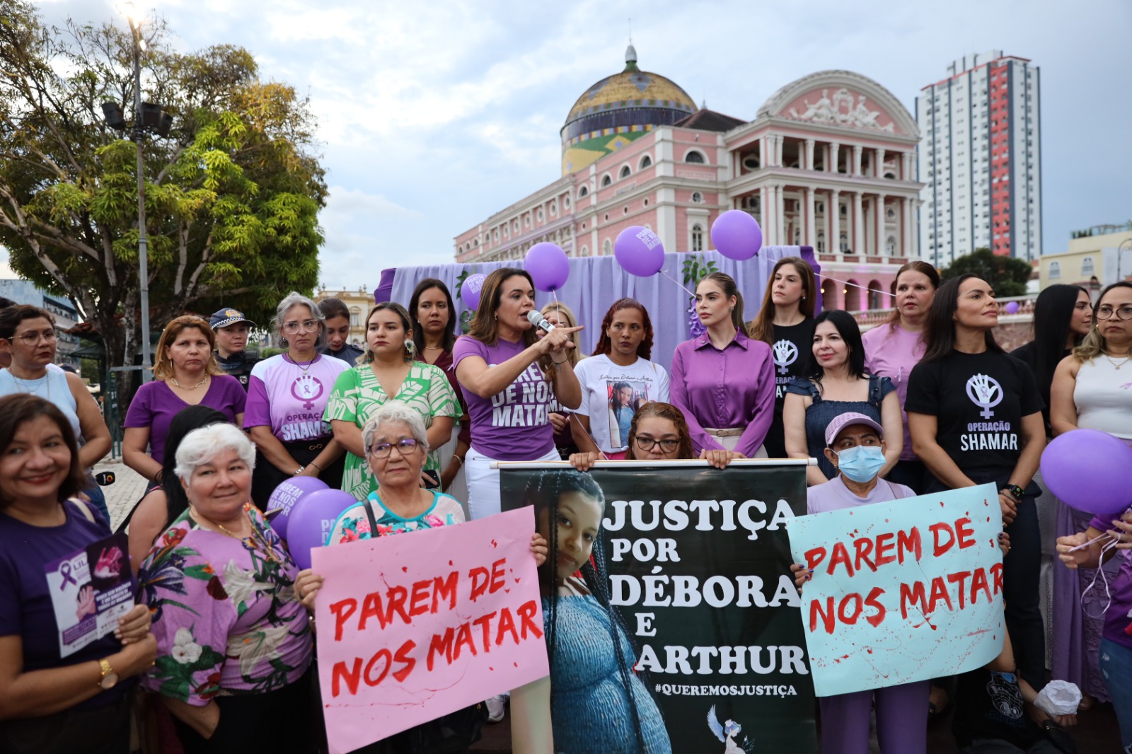 Alessandra Campelo destaca acoes do ‘Agosto Lilas na retomada dos trabalhos na Aleam Foto Miguel Almeida