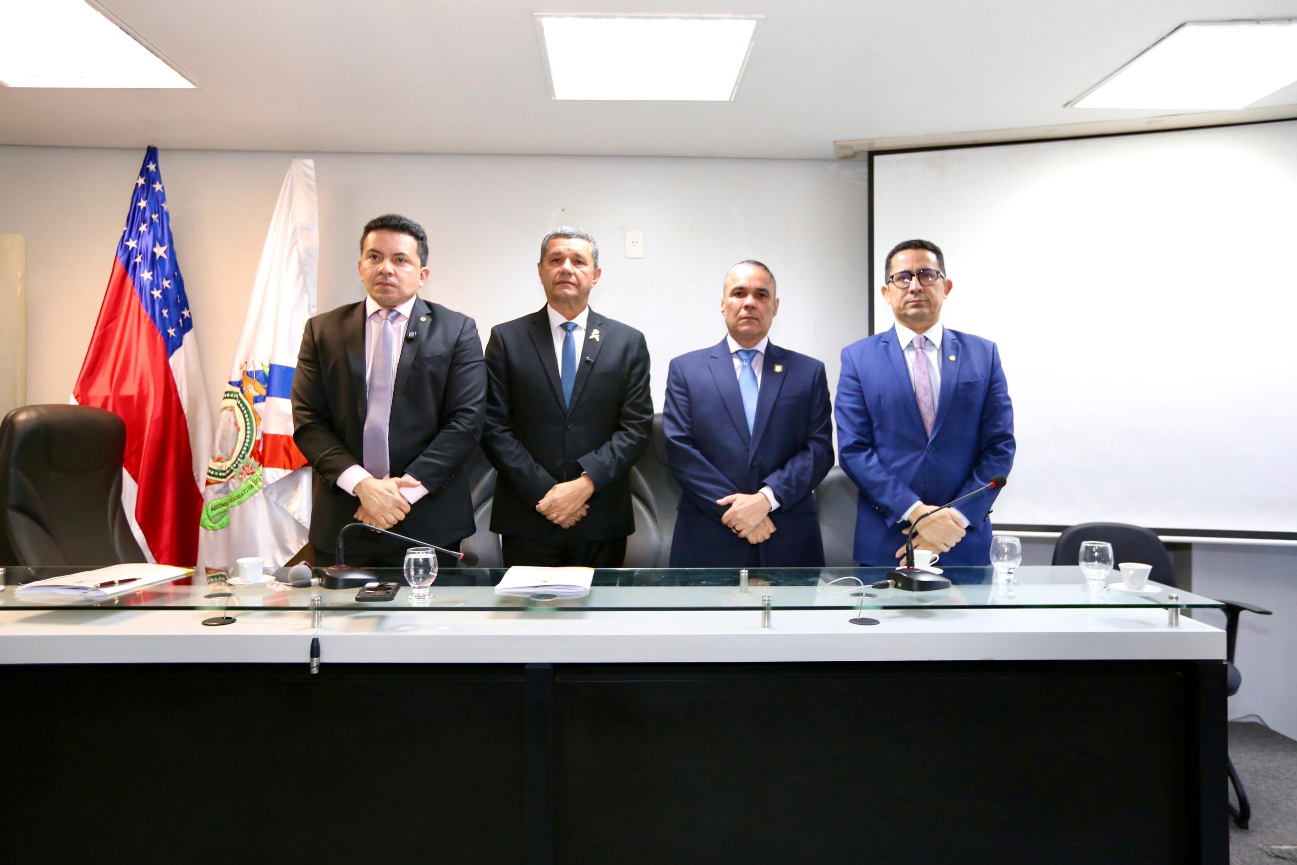 Daniel Almeida participa de reuniao da Comissao de Seguranca Publica com secretario de Estado Foto Gilson Mello scaled