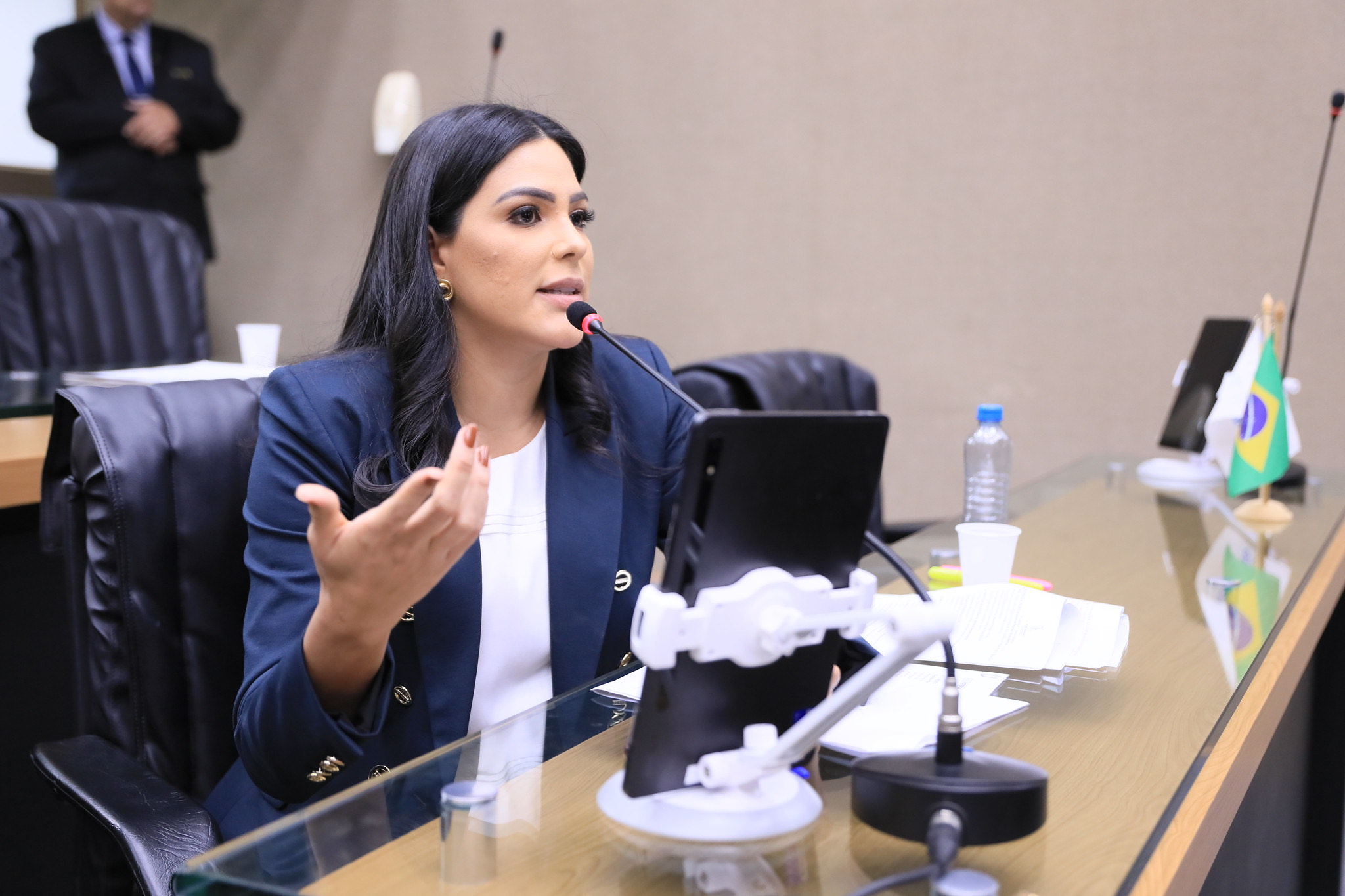 Deputada Mayra Dias apresenta PL para garantir assistencia psicologica a servidores da seguranca publica do Amazonas Foto Danilo Mello Aleam