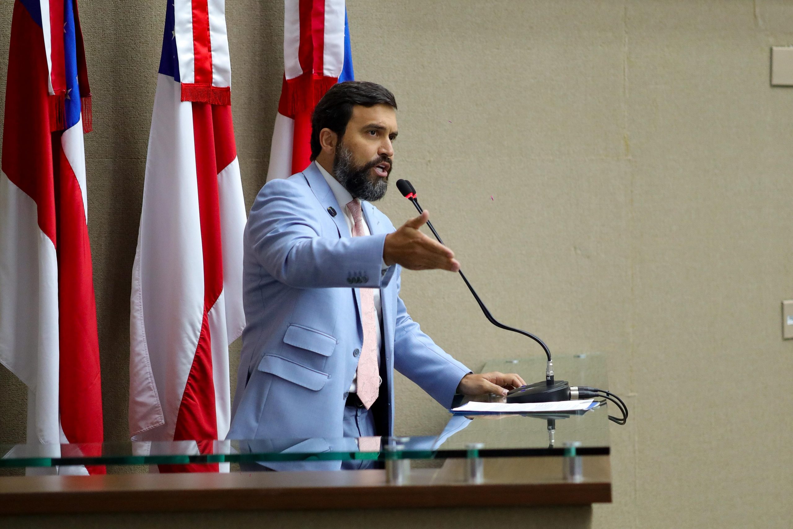 Dr. George Lins cobra do DNIT solucao rapida para crise no porto de Fonte Boa Foto Leandro Castro scaled