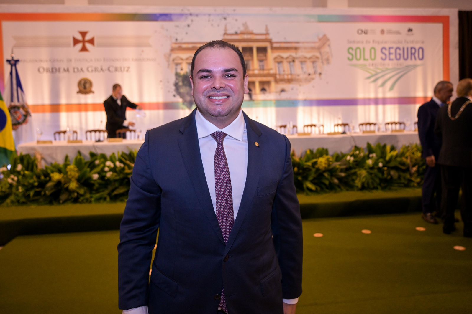 Presidente Roberto Cidade destaca importancia da garantia da terra ao cidadao durante encerramento da ‘Semana Solo Seguro do Poder Judiciario Foto Artur Gomes