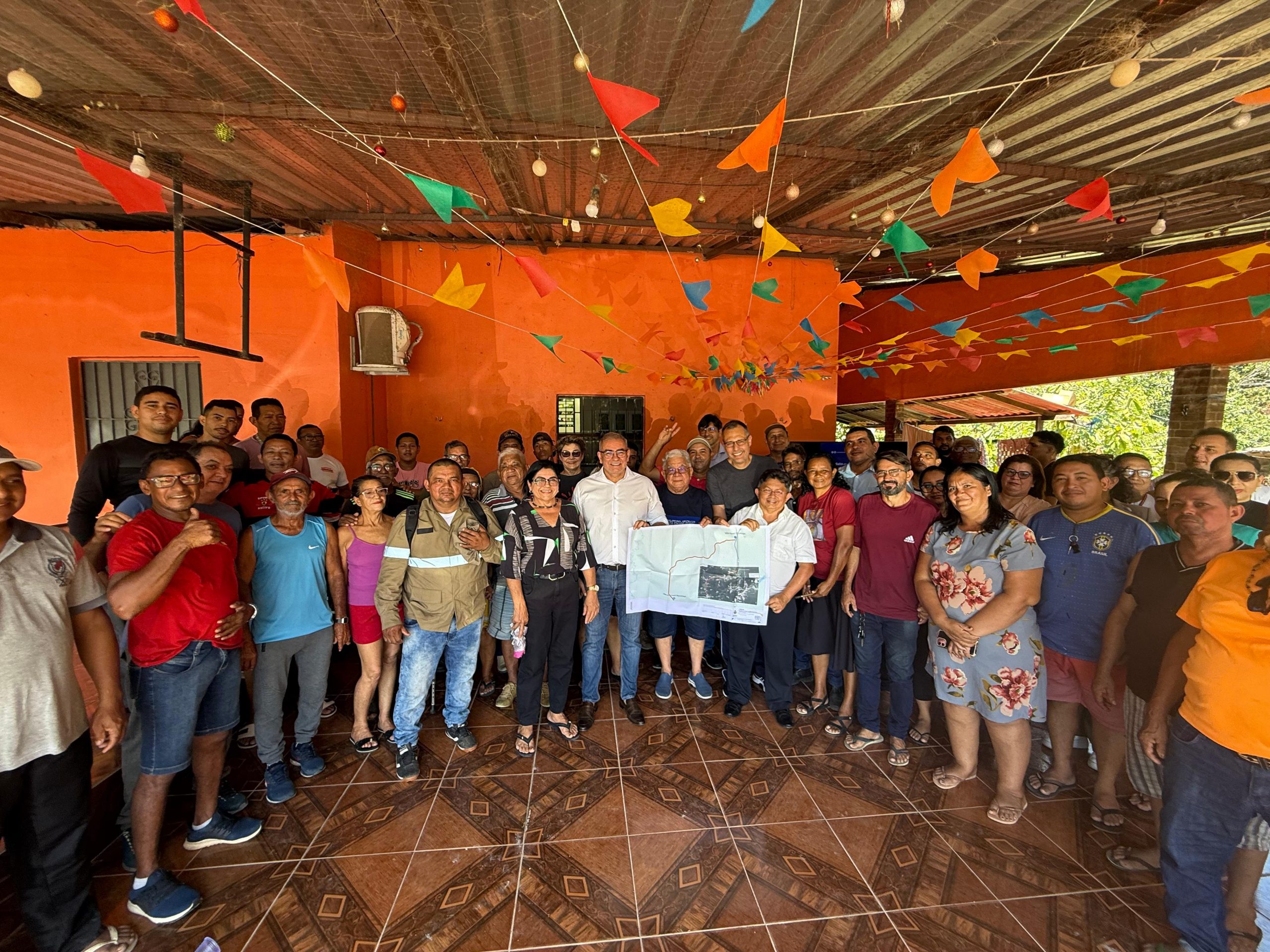 Sinesio Campos articula pavimentacao do ramal Claudio Mesquita na BR 174 scaled