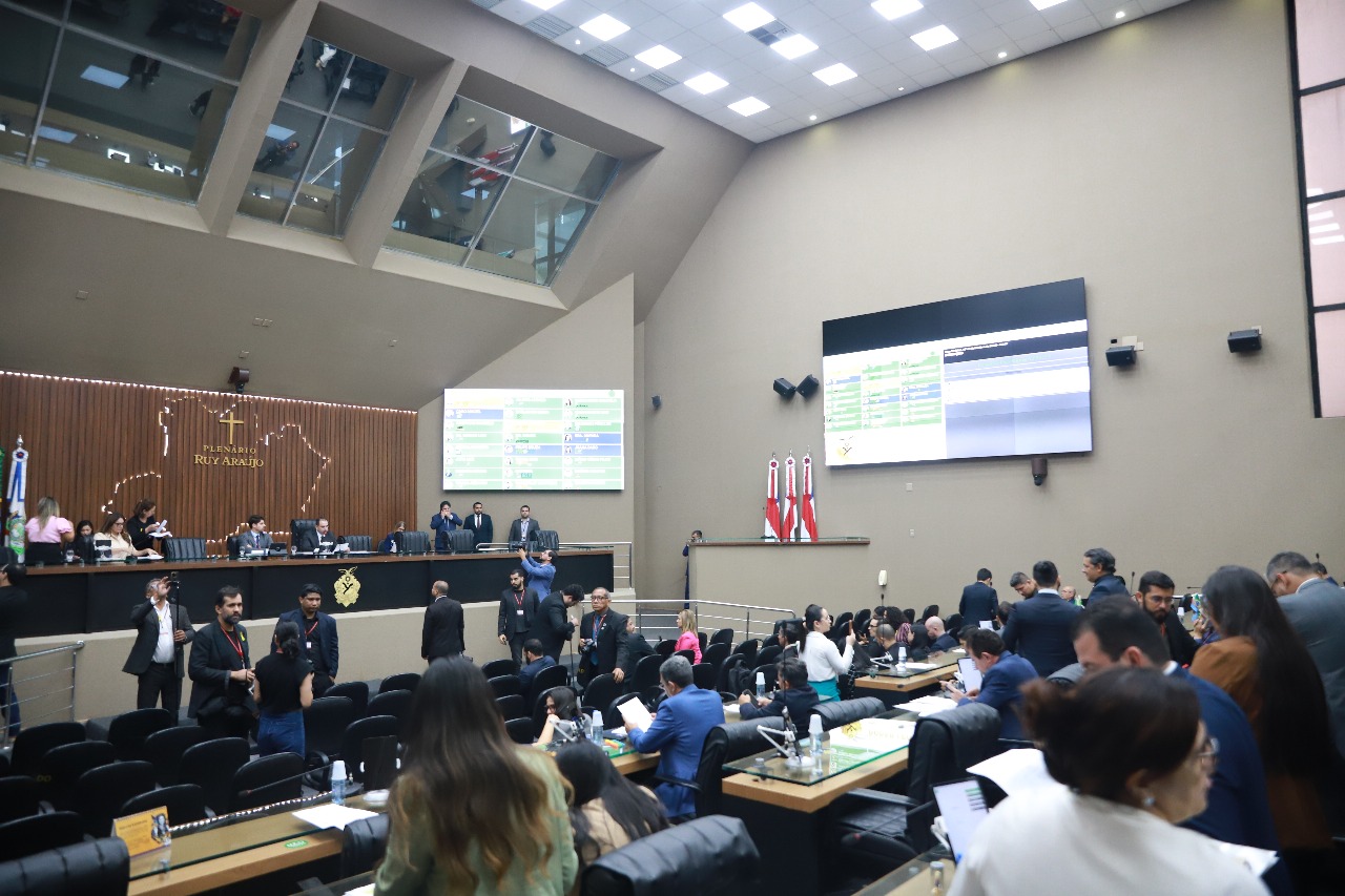 Assembleia Legislativa do Amazonas tem 14 materias no primeiro dia na pauta de tramitacao Foto Matheus Rodrigues Aleam