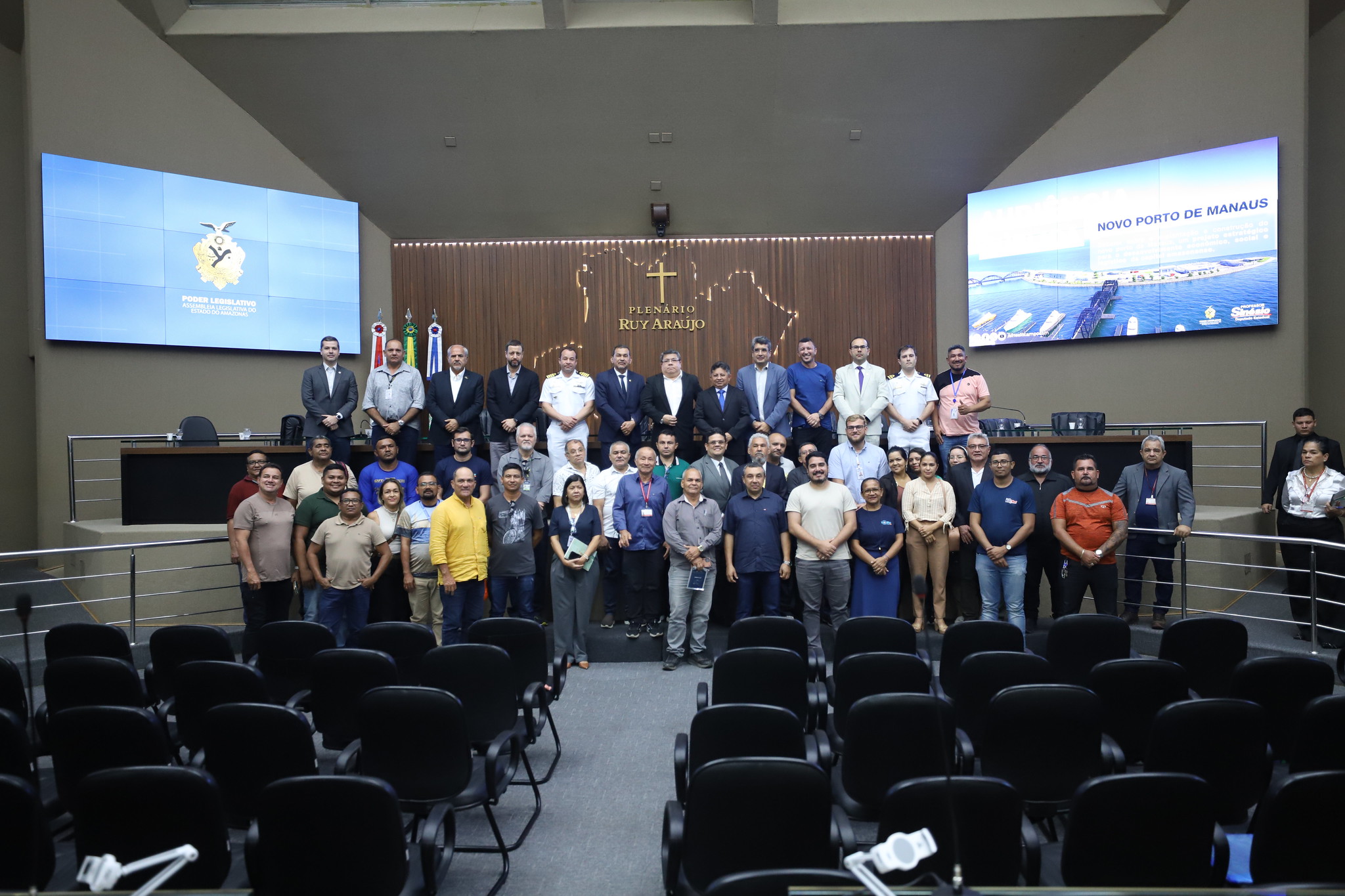 Audiencia Publica proposta por Sinesio Campos debate novo porto da Manaus Moderna Foto Matheus Rodrigues