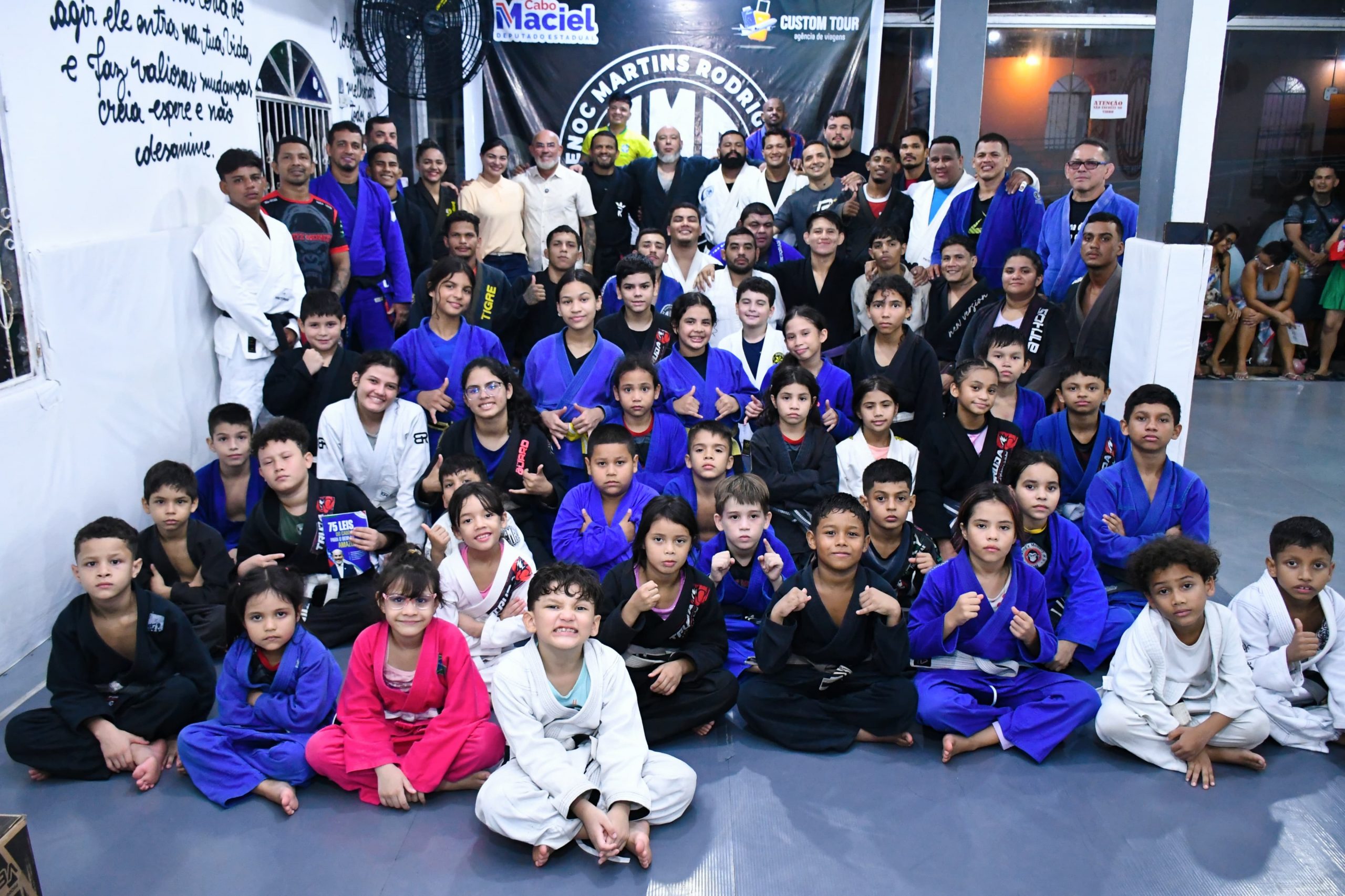 Cabo Maciel destina emenda para fortalecer projeto social de jiu jitsu amazonense Foto Paulo Ferraz scaled