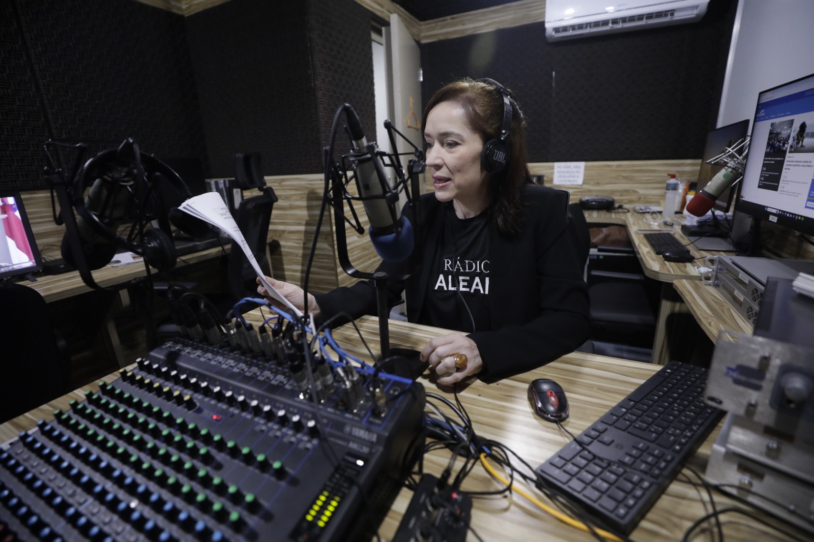 Dia do Radio e celebrado nesta quinta feira com destaque para o papel social do veiculo e atuacao da Aleam Foto Danilo Mello Aleam