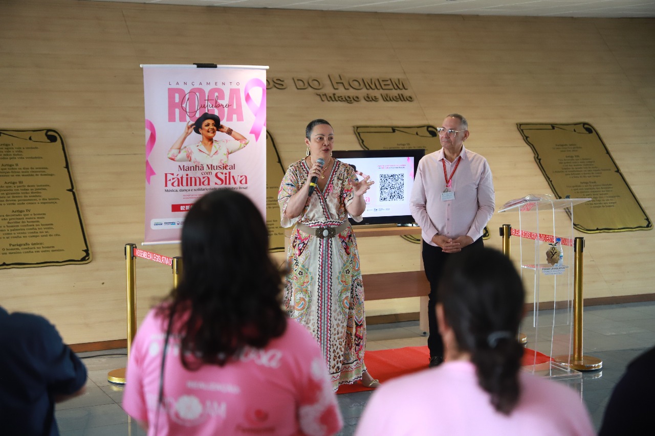 Assembleia Legislativa do Amazonas abre Outubro Rosa com show musical Foto Matheus Rodrigues Aleam