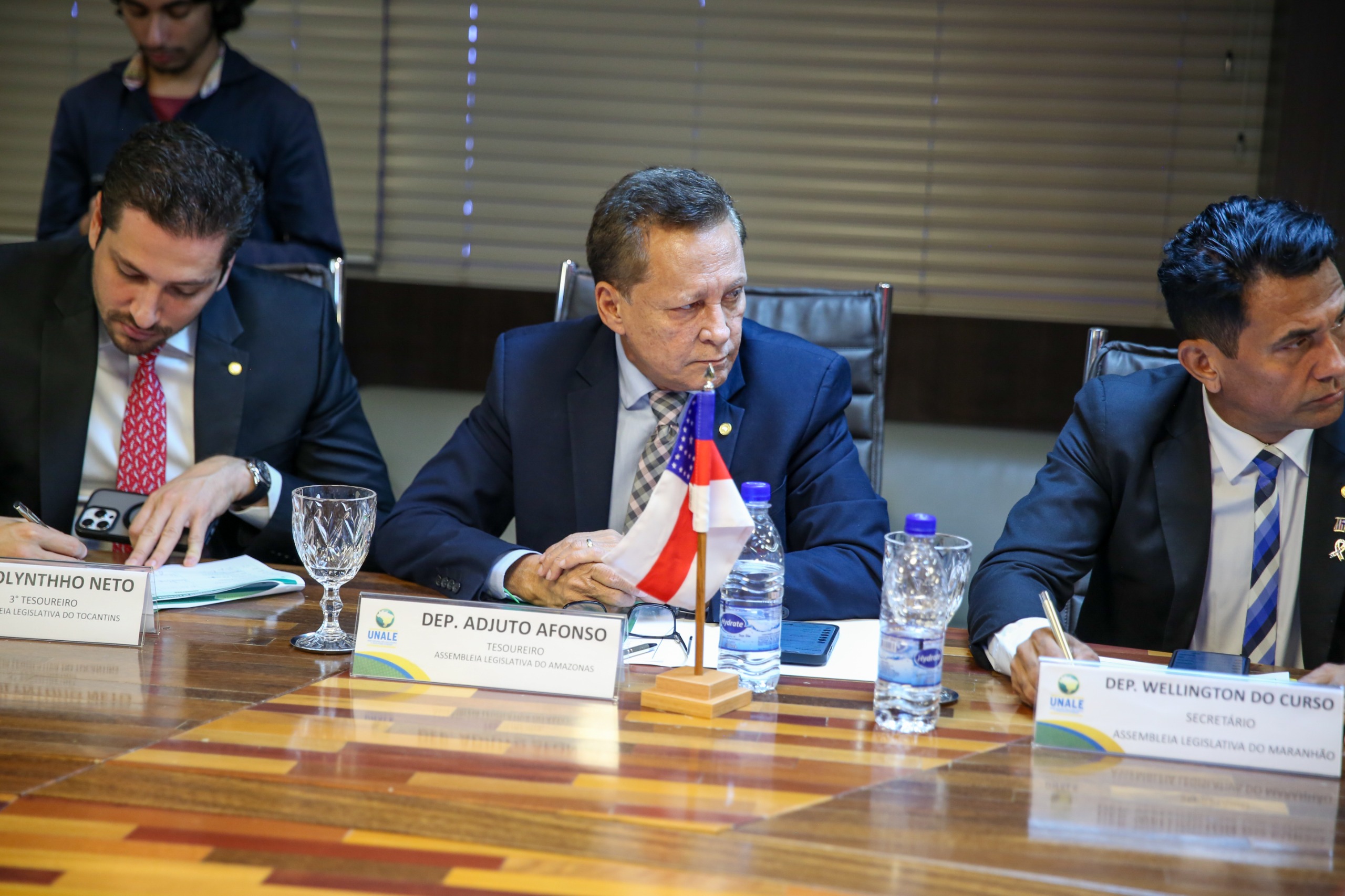 Em Brasilia Adjuto Afonso defende protagonismo dos legislativos estaduais nas discussoes nacionais Foto Jesse Peixoto Unale