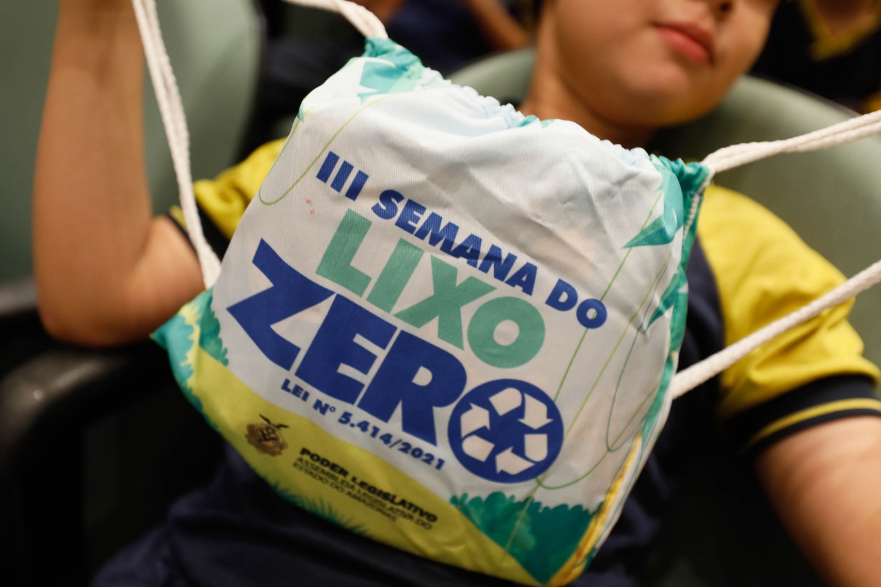 Evento ‘Lixo Zero da Aleam promove conscientizacao ambiental entre estudantes do Amazonas Foto Alberto Cesar Araujo Aleam