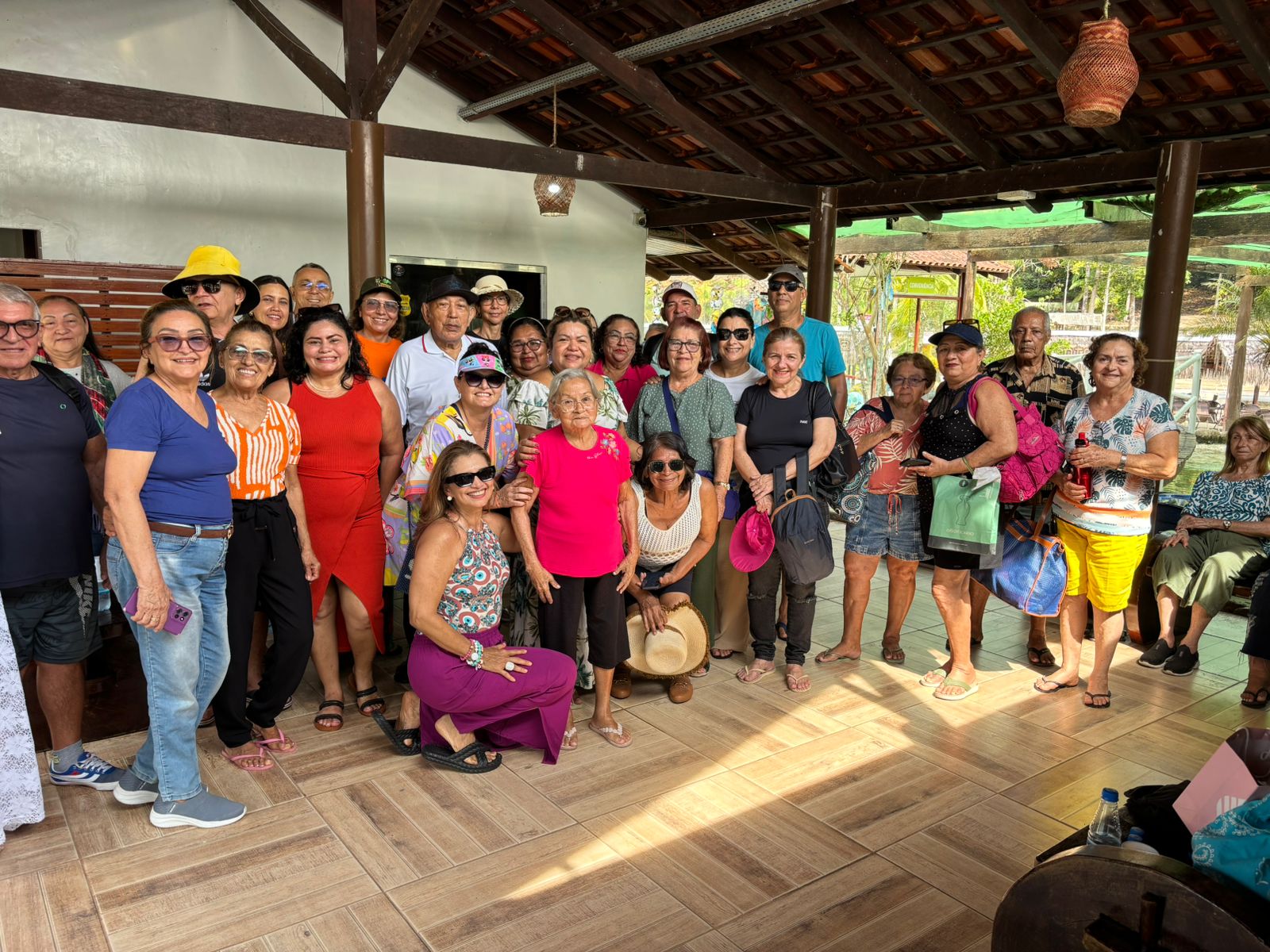 No Dia Internacional do Idoso Aleam realiza atividades com aposentados Foto Socorro Oliveira Diretoria de Assistencia Social da Aleam