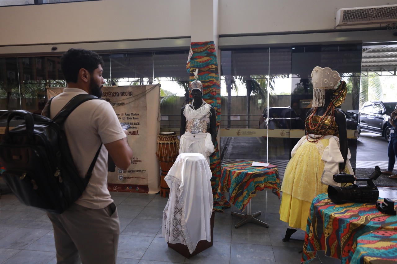Aleam recebe exposicao ‘Amazonia Preta em Movimento em alusao a Semana da Consciencia Negra Foto Danilo Mello Aleam