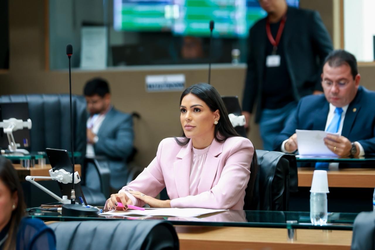 Mayra Dias propoe PL ‘Homem que Respeita de combate a violencia contra a mulher no Amazonas Foto Tadeu Rocha