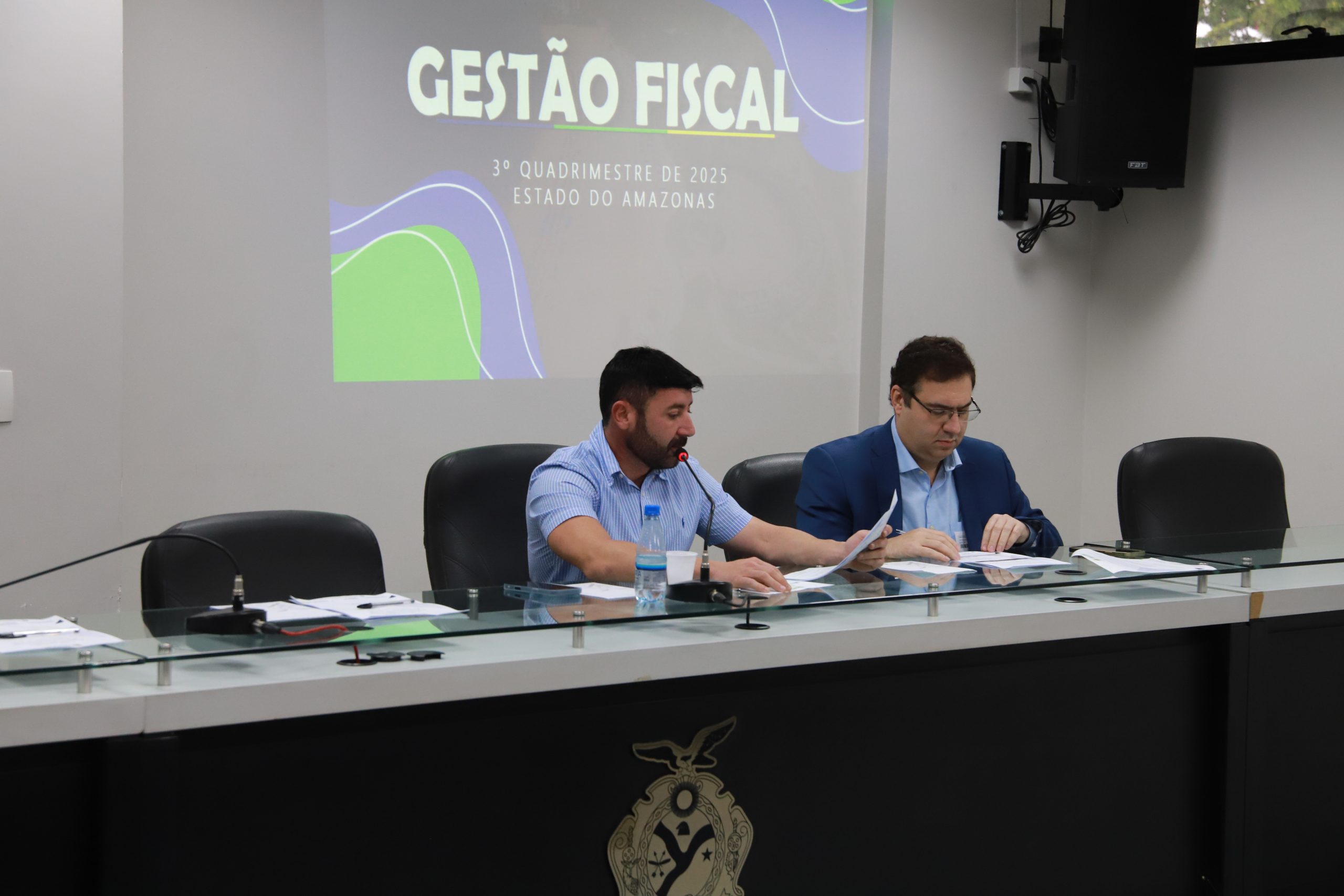 Assembleia Legislativa recebe Relatorio de Gestao Fiscal do 3o quadrimestre de 2025 e destaca equilibrio das contas publicas Foto Matheus Rodrigues Aleam scaled